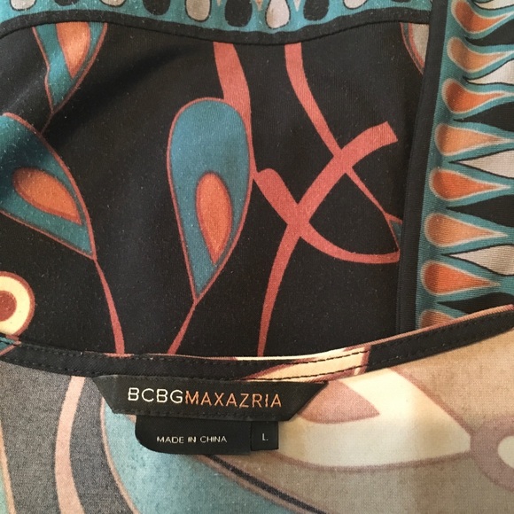 BCBG Maxazaria Large Dress Stylish Pattern - Picture 6 of 7